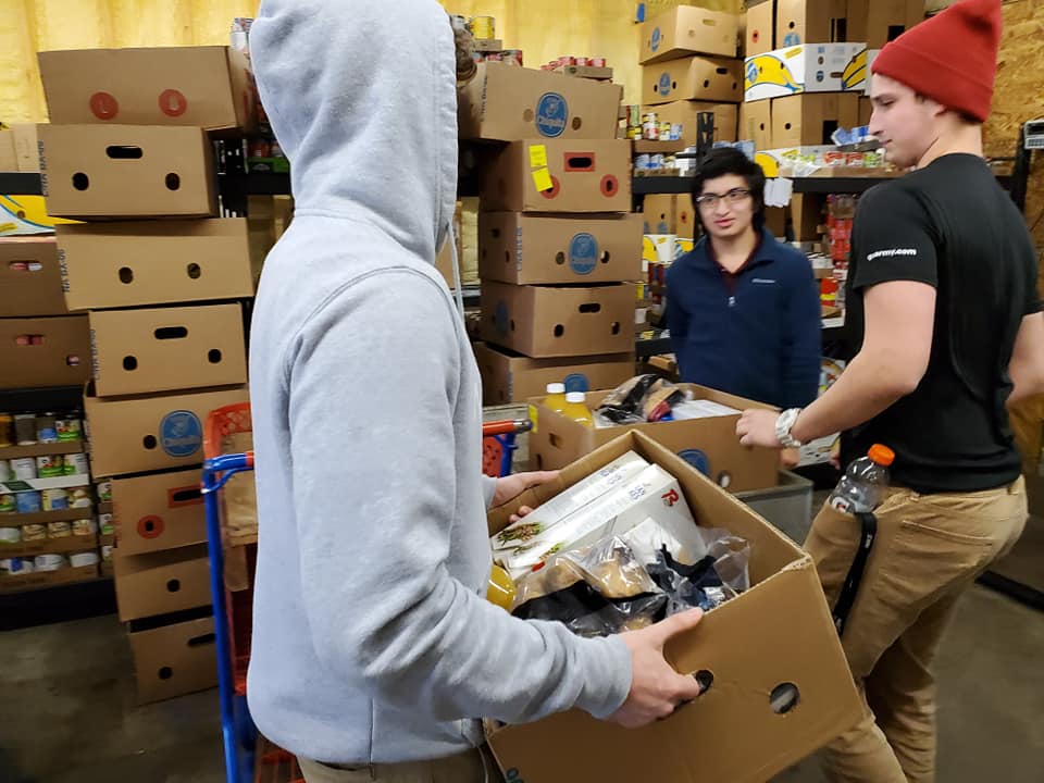 Hands open pantry food cedar hills ministry eastern residents iowa serving church community