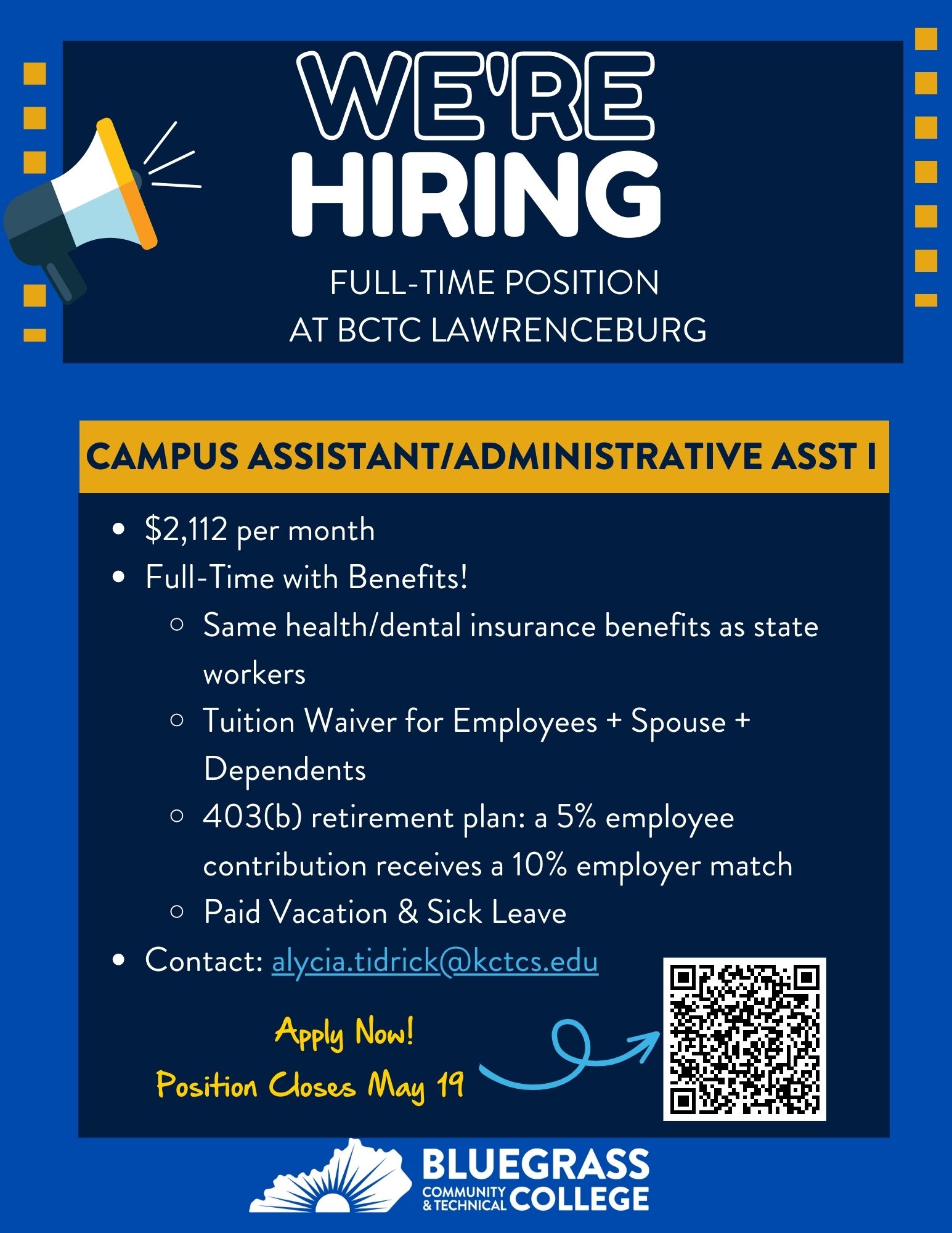 Job Postings – Anderson County Kentucky Chamber of Commerce